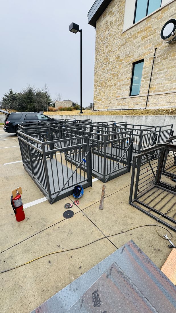 Fabricated railing & gate panels